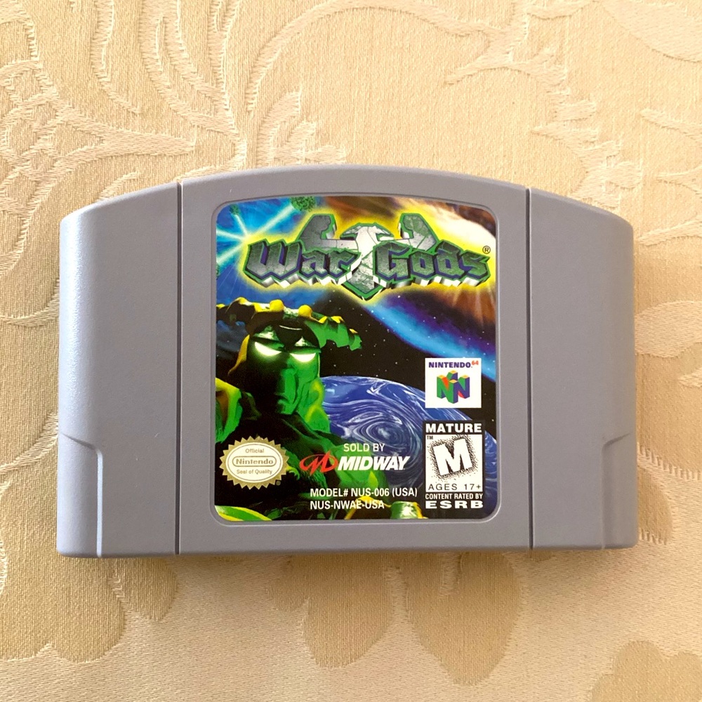 War Gods Nintendo Game Pak